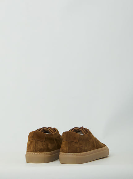 Common Projects Brown Suede Achilles Premium Sneakers