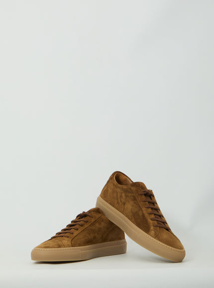 Common Projects Brown Suede Achilles Premium Sneakers