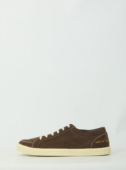 Common Projects Black Nubuck Premium Skate Sneakers