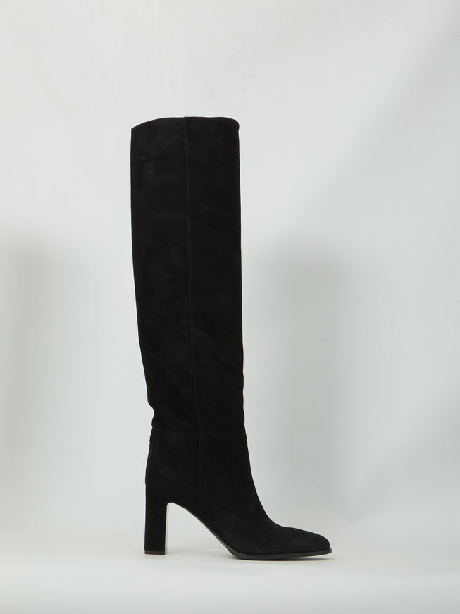 Jimmy Choo Caly Over The Knee 85 Boots Black
