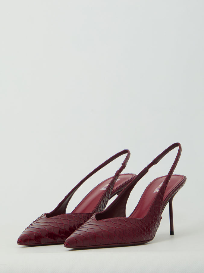 Paris Texas Lidia 70 Slingback Pumps