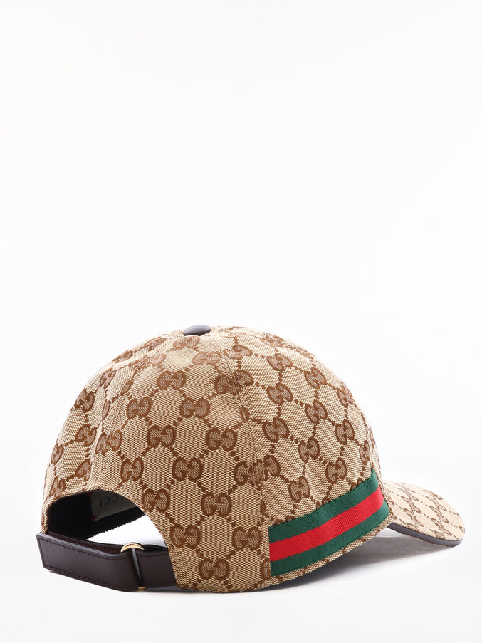 Gucci Cap With Web Detail