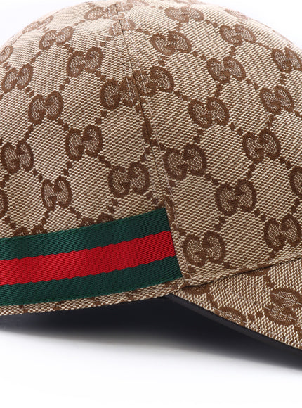 Gucci Cap With Web Detail