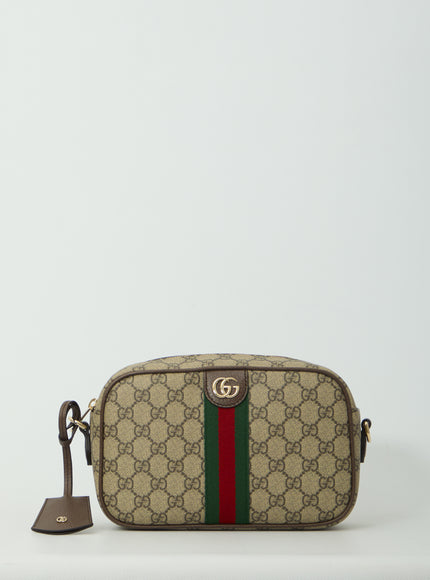 Gucci Small Ophidia Camera Bag QT Beige