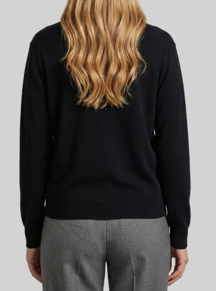 Lemaire Black Twisted Cardigan