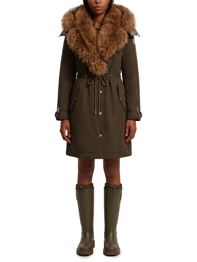 Moncler Halicte Down Jacket Green