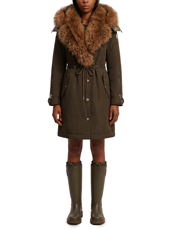 Moncler Halicte Down Jacket Green
