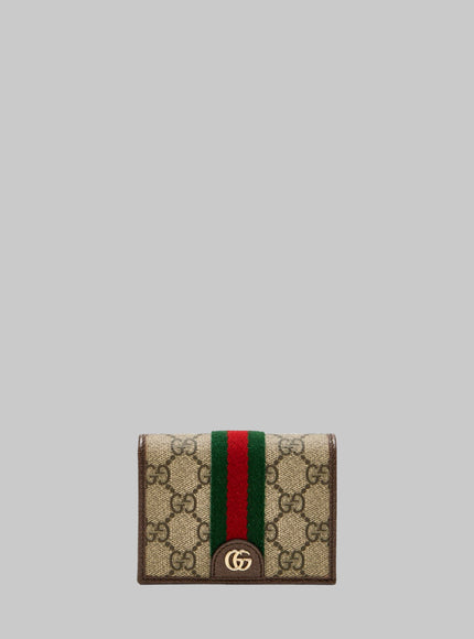 Gucci Ophidia Small Wallet QT Brown