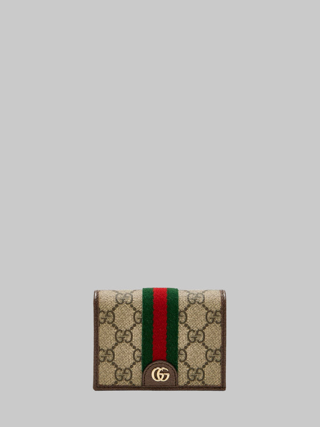 Gucci Ophidia Small Wallet QT Brown