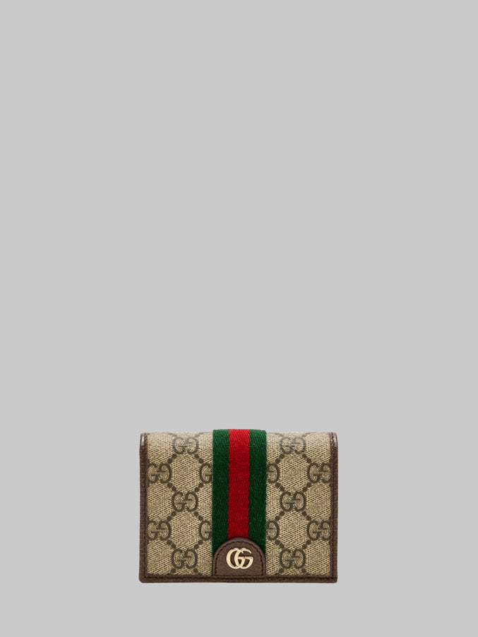 Gucci Ophidia Small Wallet QT Brown