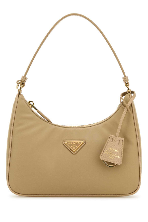 Prada Re-Edition Logo Plaque Shoulder Bag