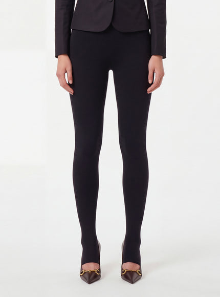 Gucci Seamless Stretch Nylon Jersey Leggings Black