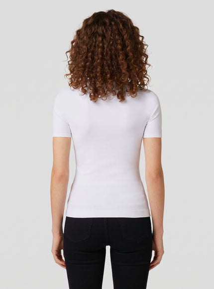 Seamless Stretch Nylon Jersey T-shirt