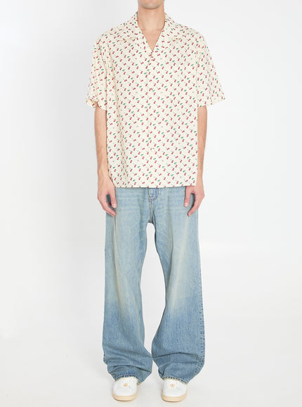 Valentino Garavani Bowling Cherryfic Shirt