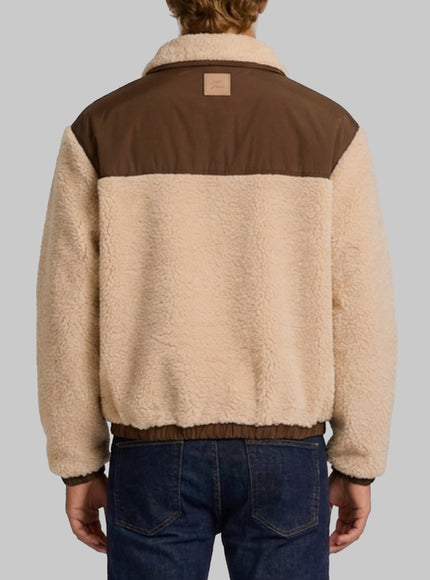 Ami Paris Zip Jacket With Nylon Inserts