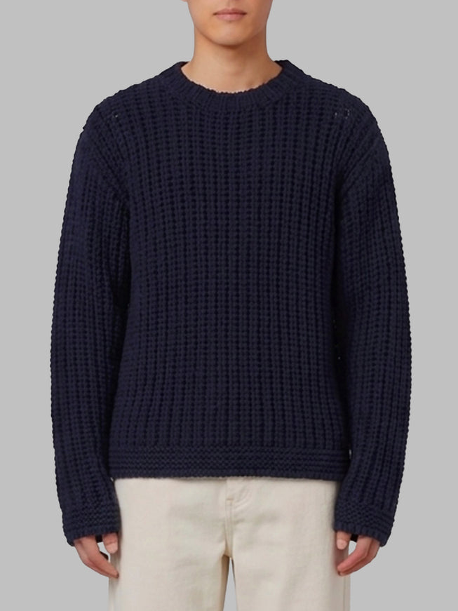 Barena Barboton Cota Navy Sweater Blue