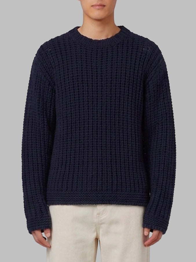 Barena Barboton Cota Navy Sweater Blue