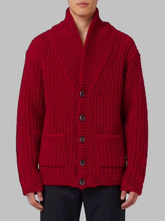 Barena Cardigan Cavana Cota Red Red