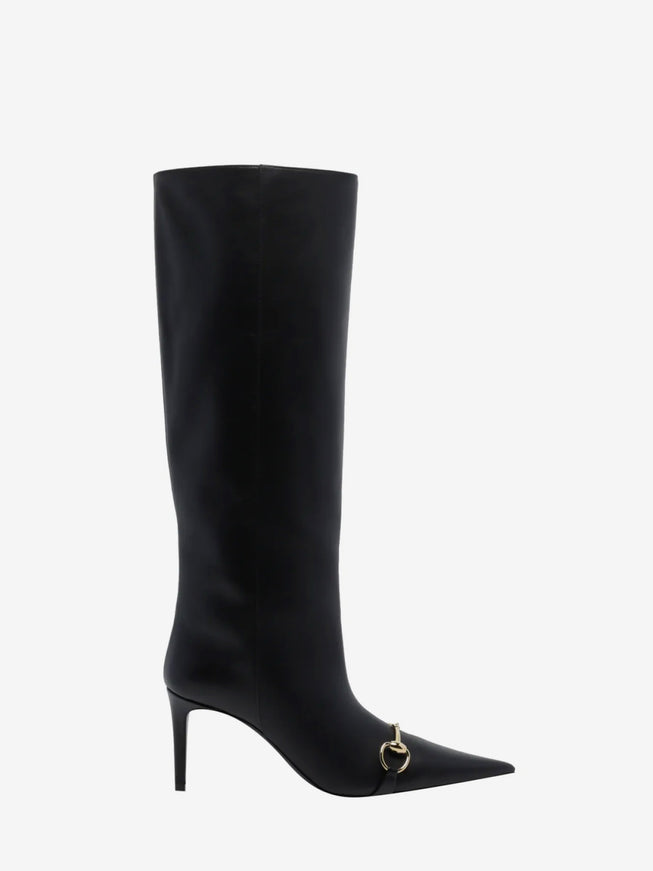 Gucci Donna Slip-on Boots 80 Black