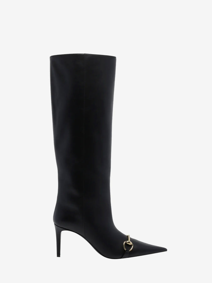 Gucci Donna Slip-on Boots 80 Black