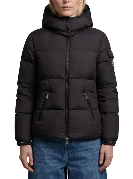 Moncler Fourmines Short Down Jacket Black