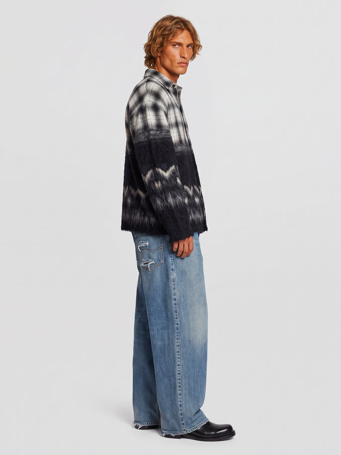 Balenciaga Dark Blue Baggy Jeans