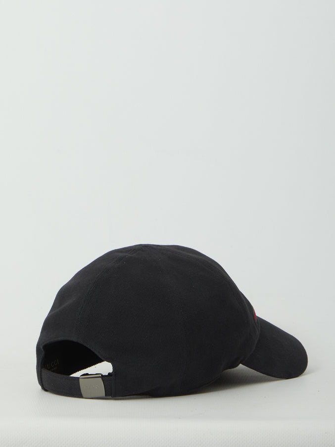 Gucci Cotton Baseball Hat With Embroidery
