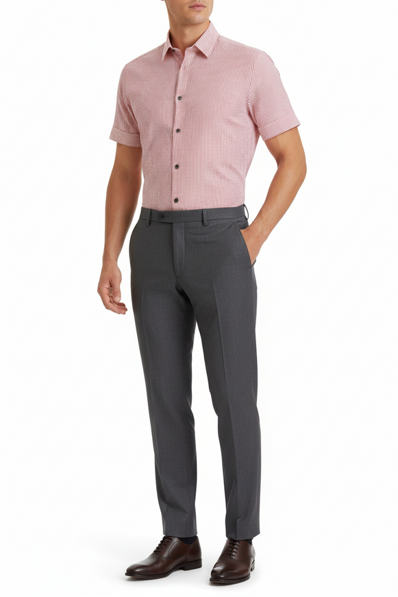 Dolce & Gabbana Striped Cotton Short Sleeve Shirt