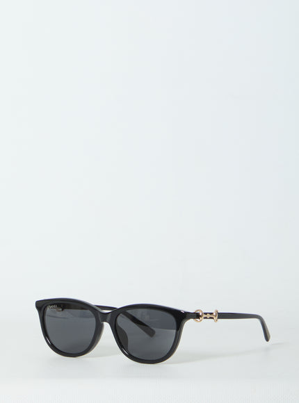 Gucci Horsebit Sunglasses QT Black