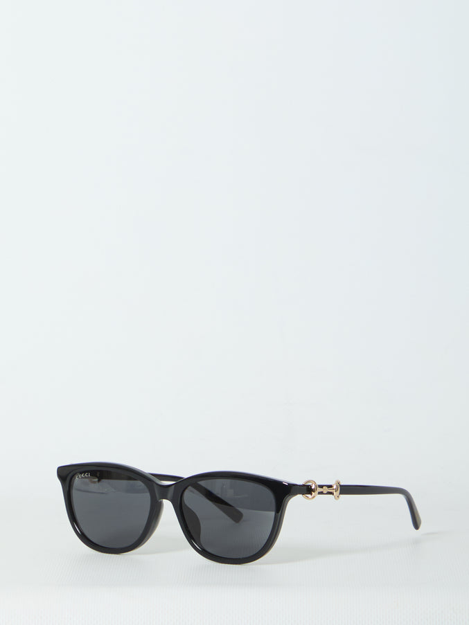 Gucci Horsebit Sunglasses QT Black