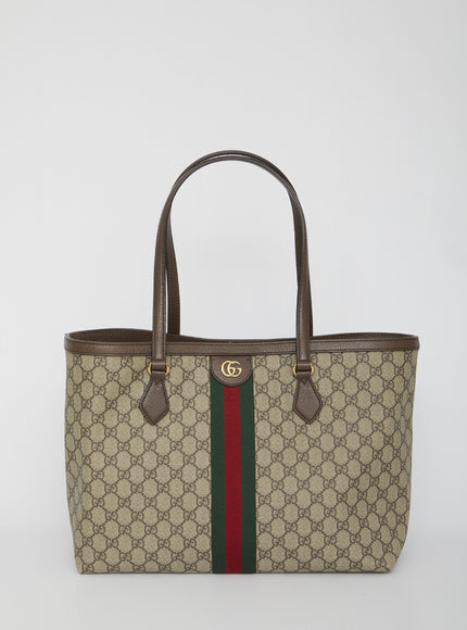 Gucci Ophidia Gg Medium Shopping Bag QT Beige