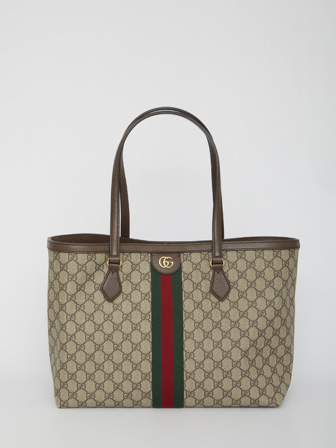 Gucci Ophidia Gg Medium Shopping Bag QT Beige