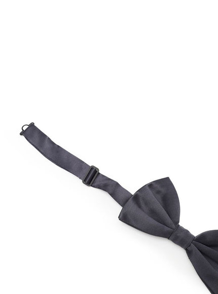 Dolce & Gabbana Gray Silk Bowtie