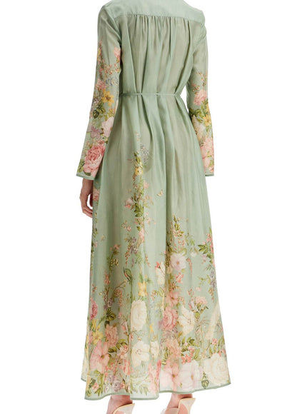 Zimmermann long waverly charmeuse