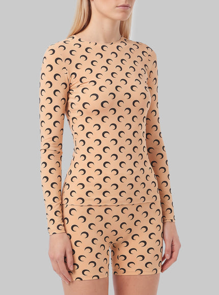 Marine Serre Second Skin Moon Top