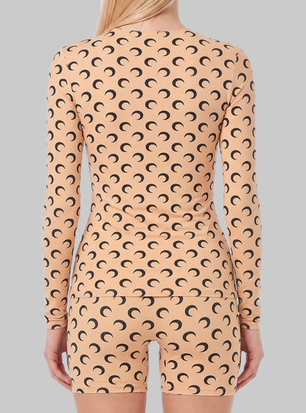 Marine Serre Second Skin Moon Top