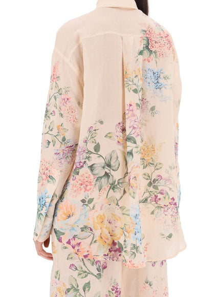 Zimmermann floral halliday shirt