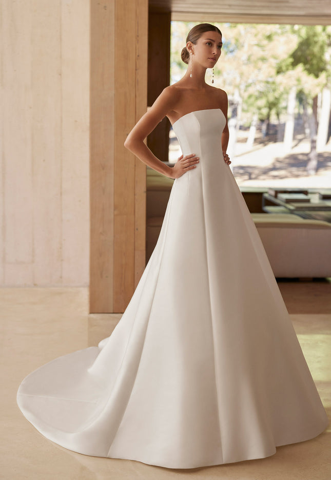 Ariele – Classic Two-Piece A-Line Wedding Dress by Rosa Clará