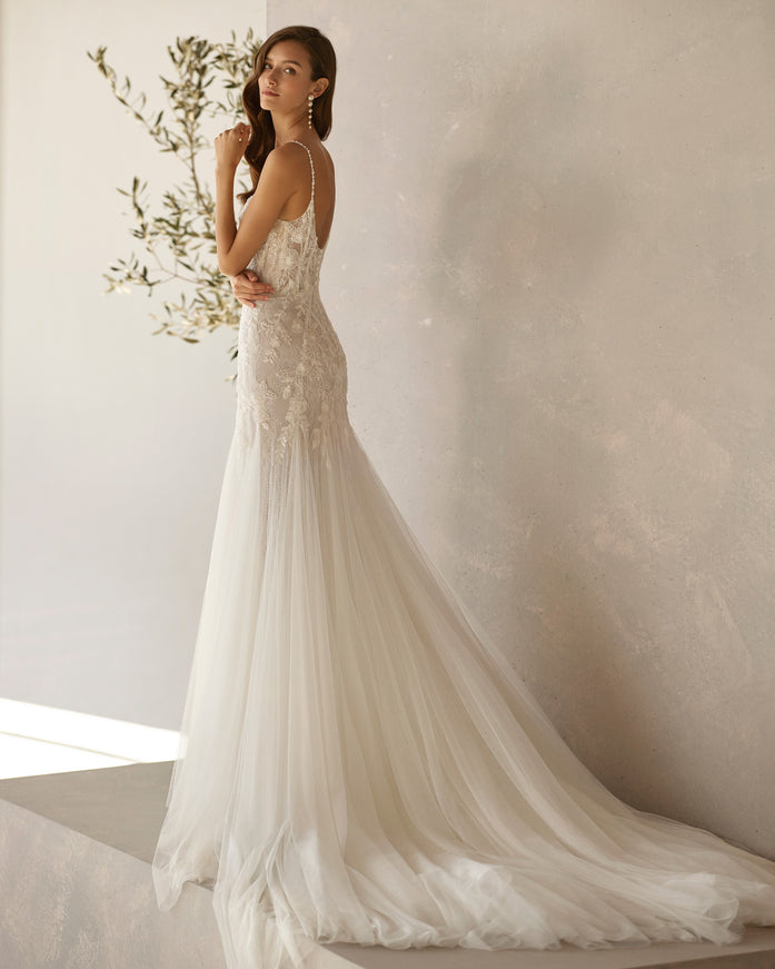 Rosa Clará Caitlin Mermaid Wedding Dress