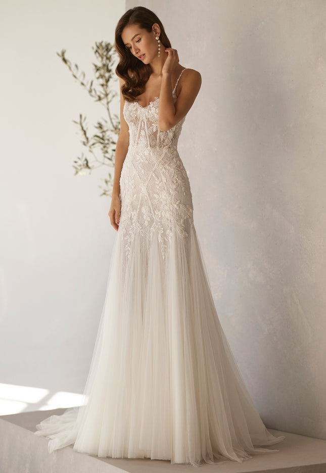 Rosa Clará Caitlin Mermaid Wedding Dress