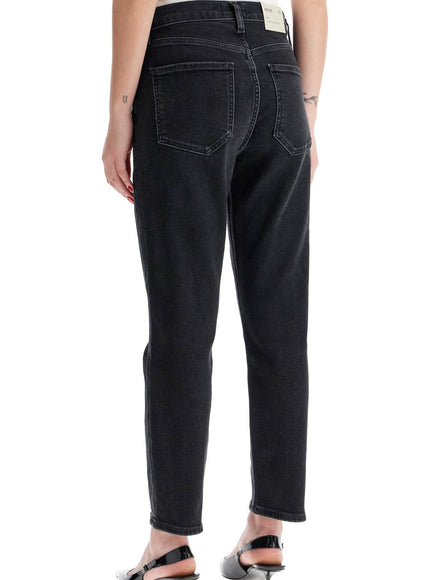 Agolde cropped riley jeans by