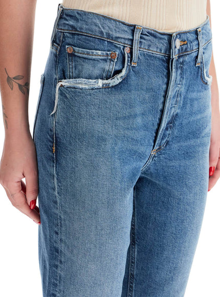 Agolde riley cropped jeans