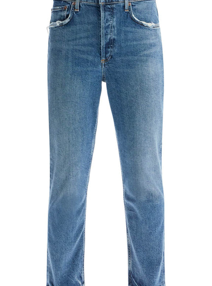 Agolde riley cropped jeans