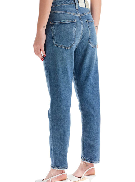 Agolde riley cropped jeans