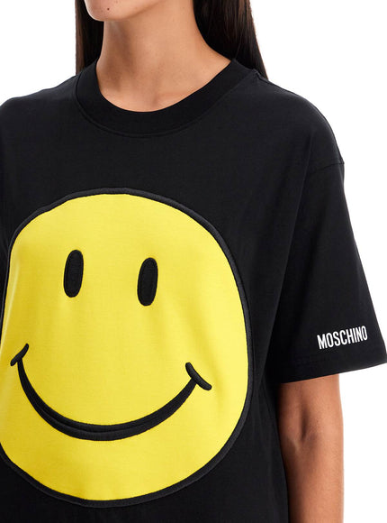 Moschino smiley face t