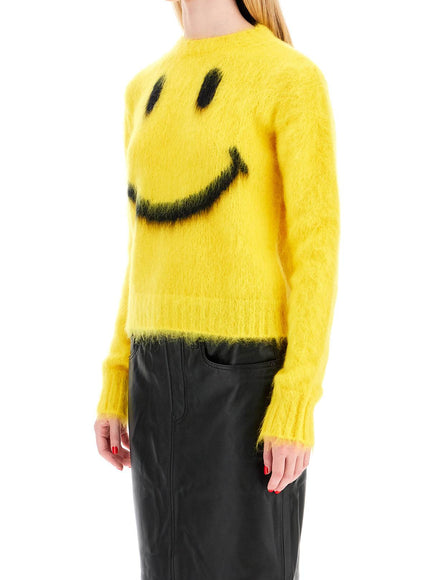 Moschino mohair smiley pullover