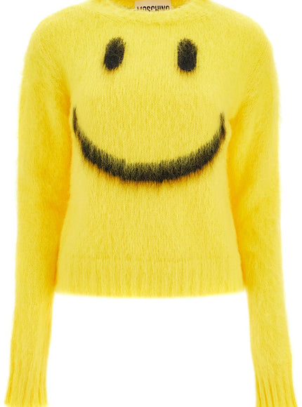 Moschino mohair smiley pullover