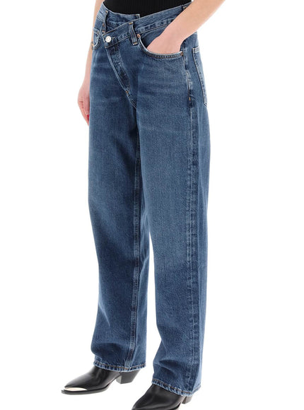 Agolde criss cross jeans