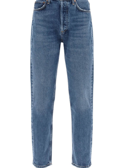 Agolde straight leg jeans from the 90's with high waist