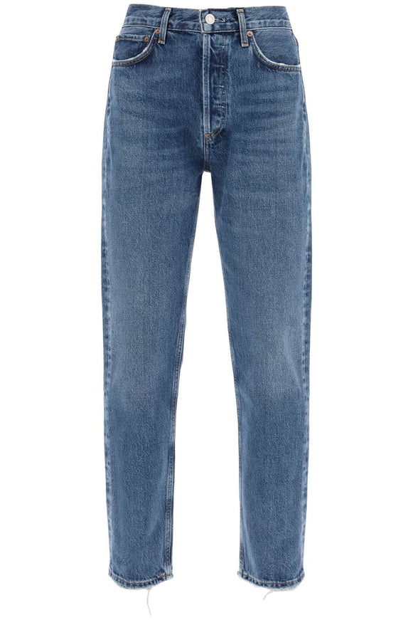 Agolde straight leg jeans from the 90's with high waist